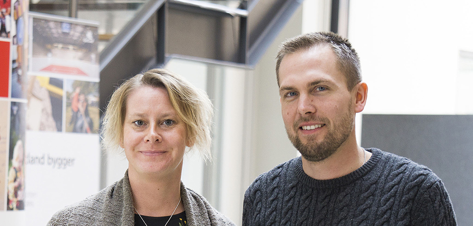 Bra att Suntarbetslivs arbetsmiljöutbildning blir tillgänglig helt kostnadsfritt på webben, tycker Patrik Larsson och Linnea Förberg, HR-konsulter i Region Gotland.