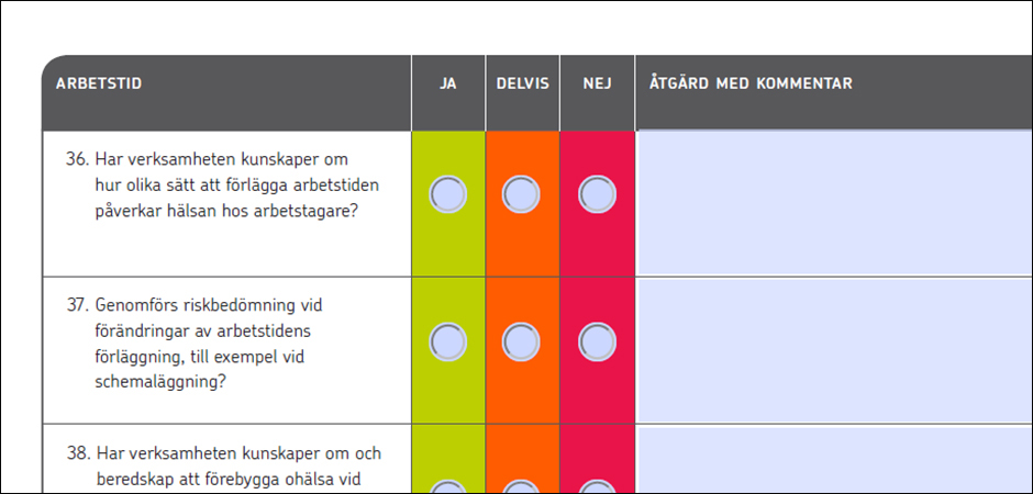 Illustration av enkät.