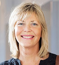 Ansiktsporträtt Ewa Wikström.