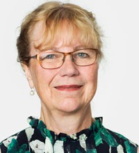 Ansiktsporträtt Ann Beth Antonsson.