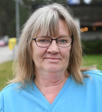 Monica Björkman, skyddsombud inom hemtjänsten i Gislaved