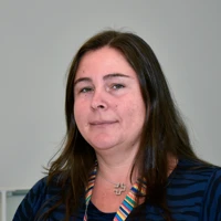 Ansiktsporträtt Cecilia Asp Paulrud.