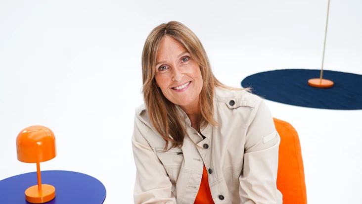 Petra Bollvik, programledare för Friskfaktorsteget.