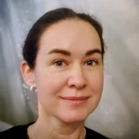 Ansiktsporträtt Karin Lundin.