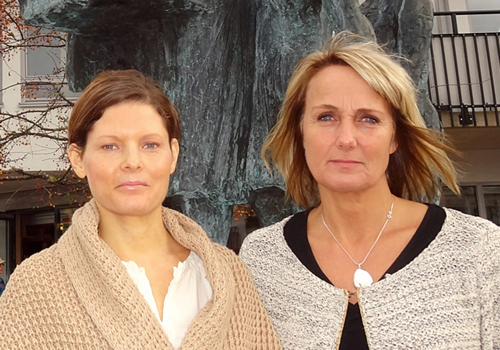 Maria Sundin, HR-konsult, och MImmi Forssten, sjuksköterska.