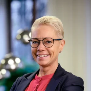 Ansiktsporträtt Camilla Grahn.