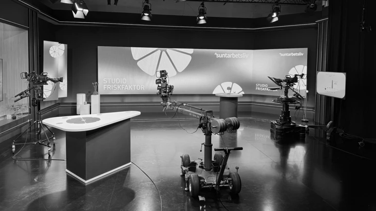 Inspelningsstudion till Studio Friskfaktor.