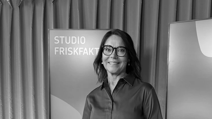 Cecilia Skeppar, programledare f&ouml;r Studio Friskfaktor.