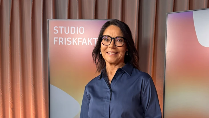 Cecilia Skeppar, programledare f&ouml;r Studio Friskfaktor.