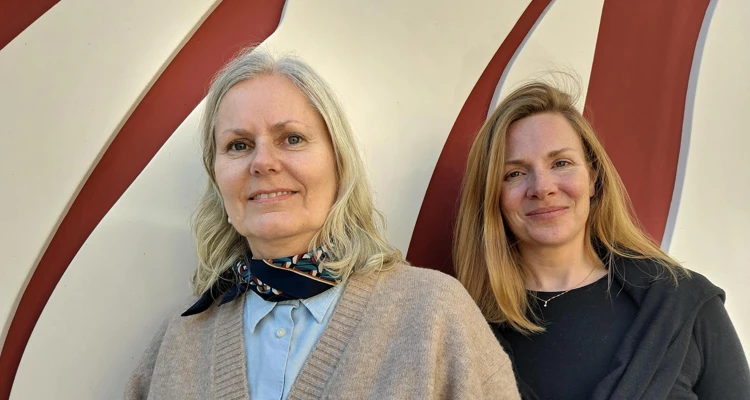 Anette Stachowicz Jönsson och Rebecka Wallin.