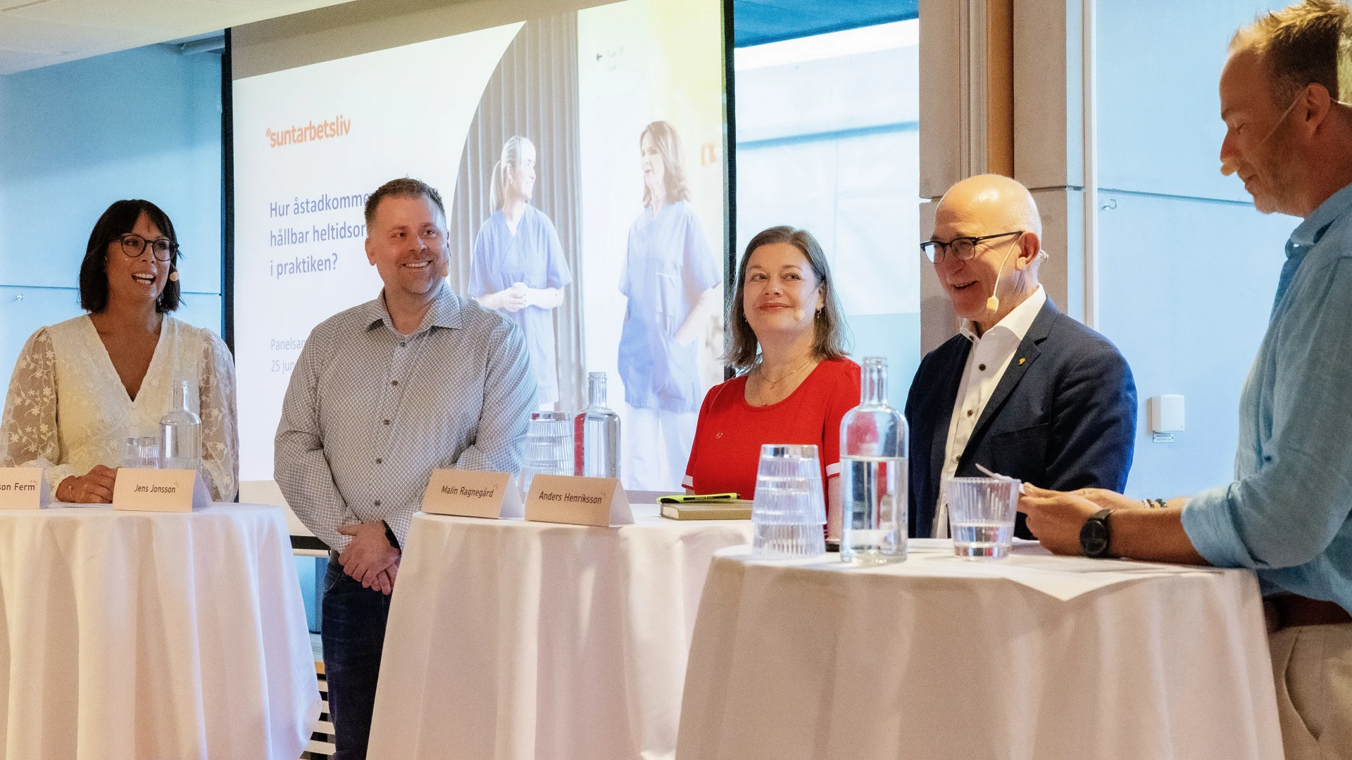 Panelsamtal i Almedalen 2026.