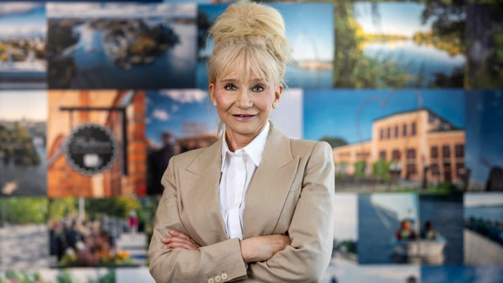 Annmarie Palm, bemötandedirektör i Nacka.