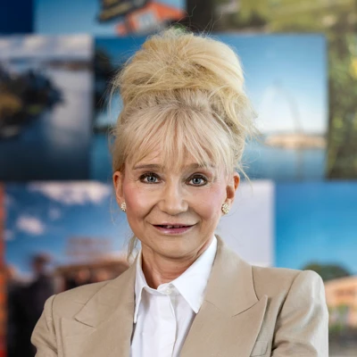 Porträtt Annmarie Palm.