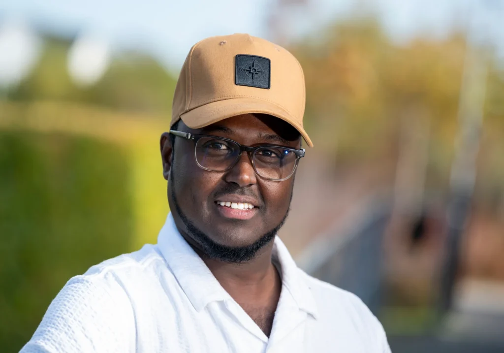 Skyddsombudet Omar Mohamed.