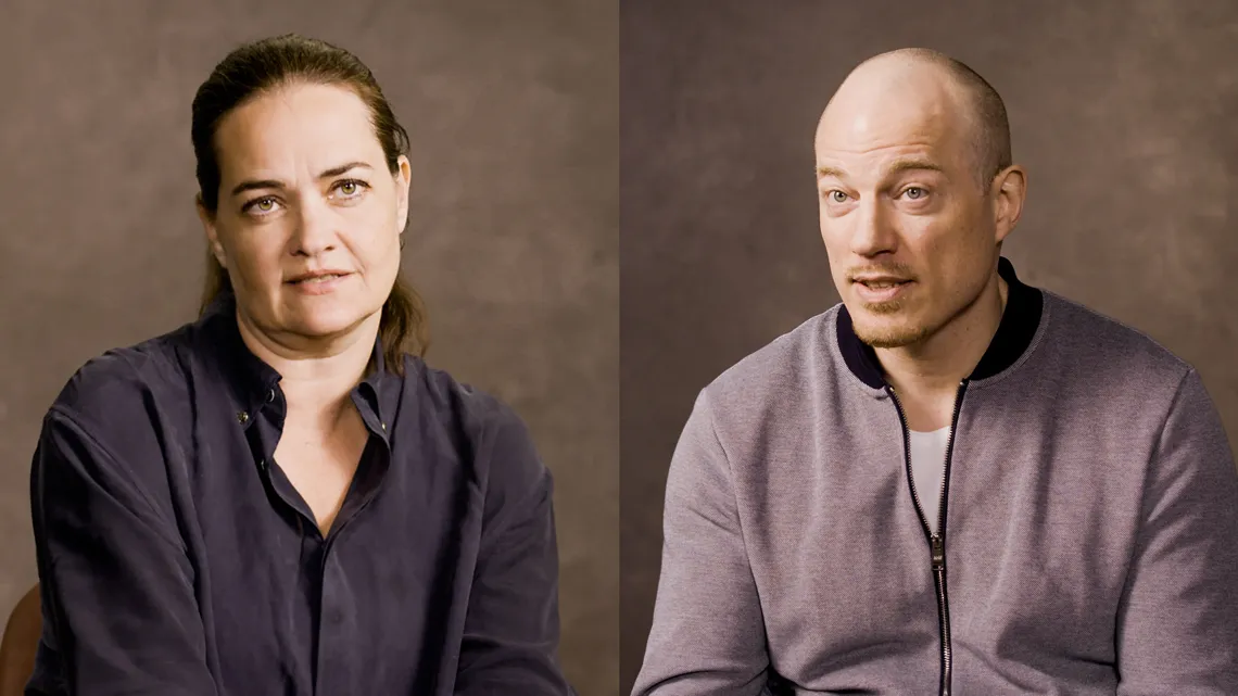 Experterna Sofia Wikman och Alexander Tilly.